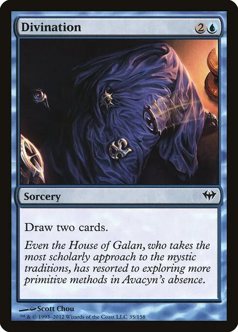 Divination, carte 35 de Dark Ascension