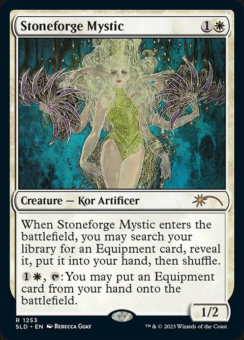 Stoneforge Mystic, card 1253 from Secret Lair Drop