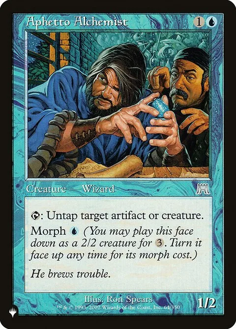 Aphetto Alchemist, card ONS-64 from The List