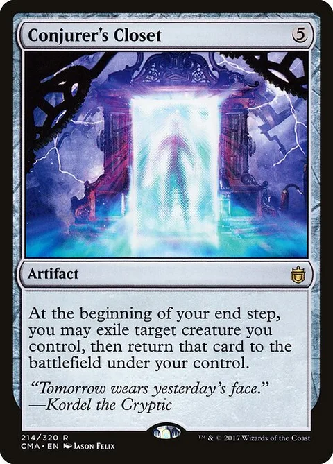 Conjurer's Closet, card 214 from Commander Anthology