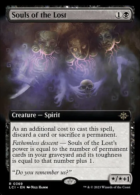 Souls of the Lost, carte 369 de The Lost Caverns of Ixalan