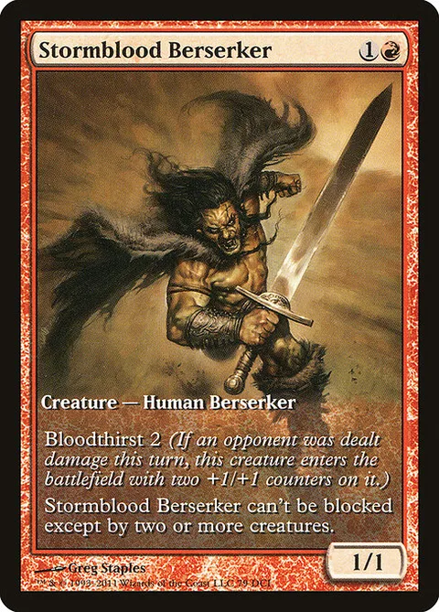 Stormblood Berserker, carte 79 de DCI Promos