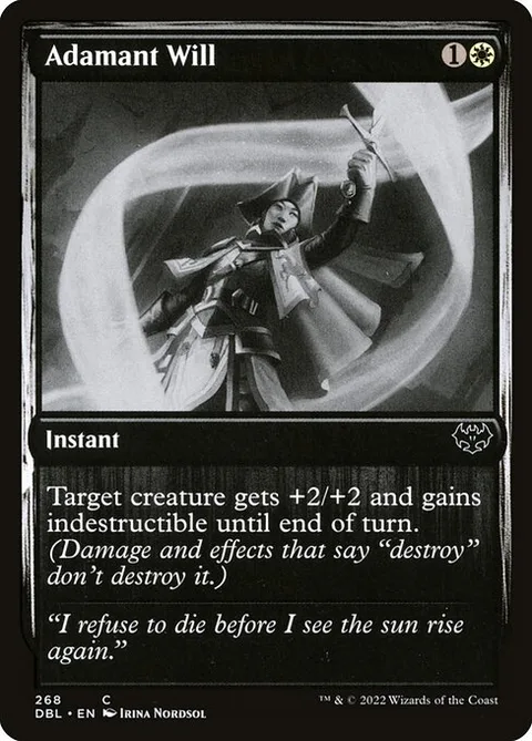 Adamant Will, carte 268 de Innistrad: Double Feature
