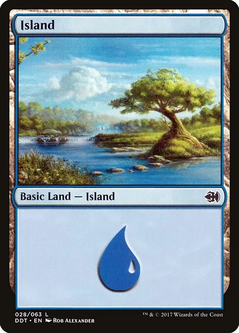 Island, carte 28 de Duel Decks: Merfolk vs. Goblins