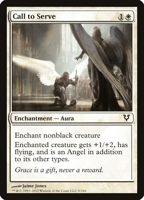 Call to Serve, card 9 from Avacyn Restored