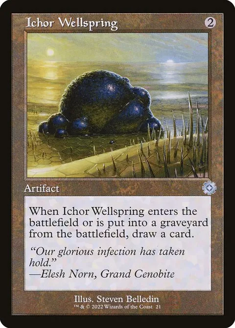 Ichor Wellspring, carte 21 de The Brothers' War Retro Artifacts