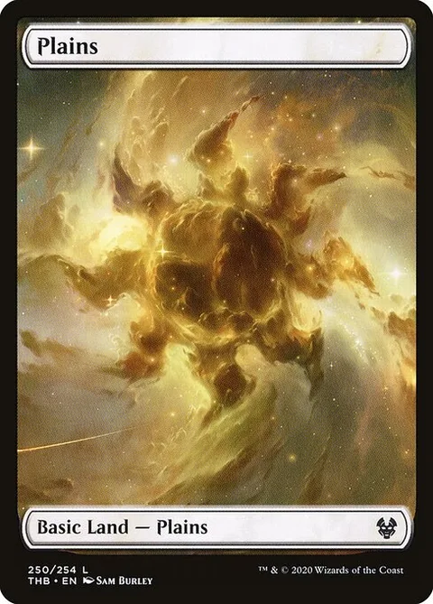 Plains, card 250 from Theros Beyond Death