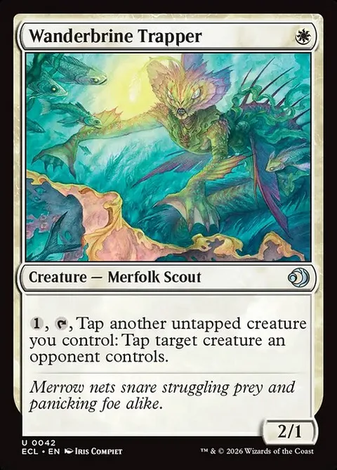 Wanderbrine Trapper, carte 42 de Lorwyn Eclipsed