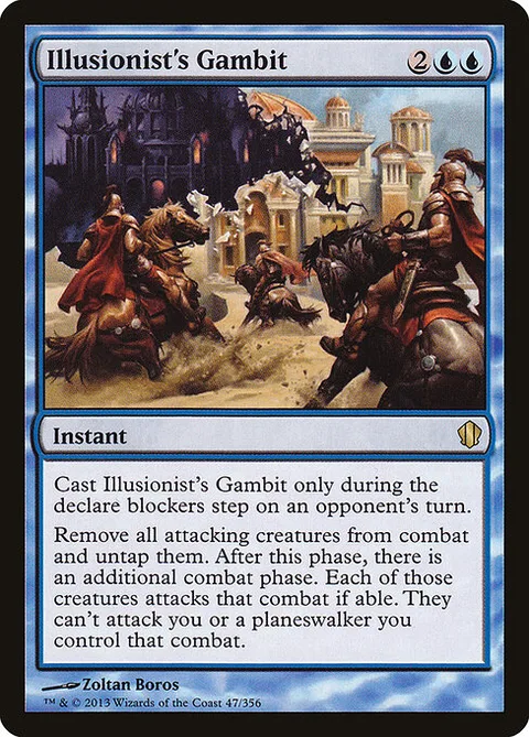 Illusionist's Gambit, carte 47 de Commander 2013