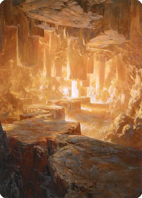 Pillarverge Pathway // Pillarverge Pathway, card 28 from Zendikar Rising Art Series