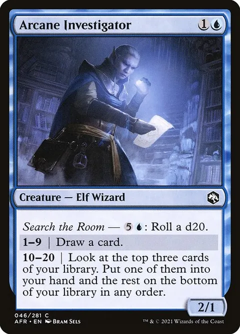 Arcane Investigator, carte 46 de Adventures in the Forgotten Realms