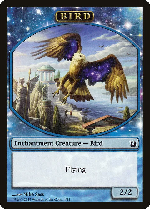 Bird, card 4 from Born of the Gods Tokens