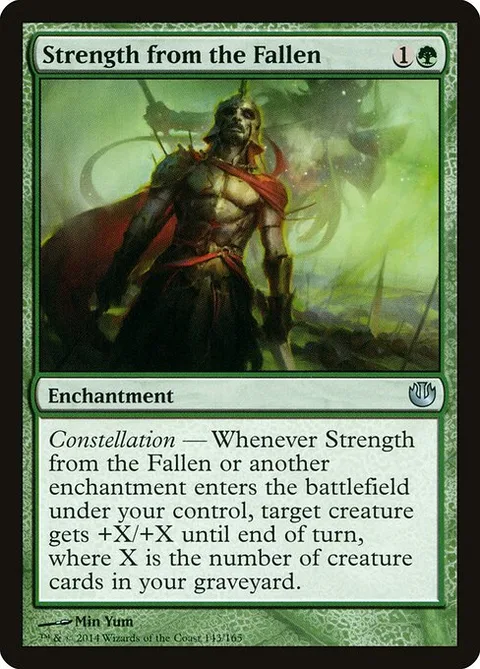 Strength from the Fallen, card 143 from Journey into Nyx