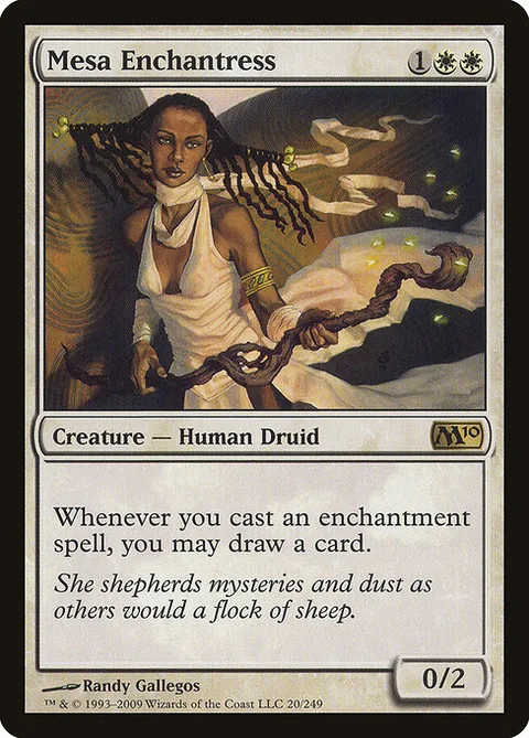 Mesa Enchantress, carte 20 de Magic 2010