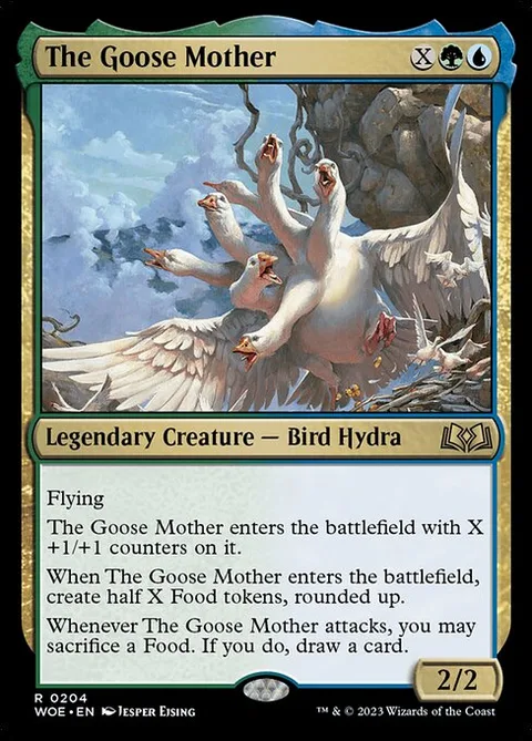 The Goose Mother, carte 204 de Wilds of Eldraine