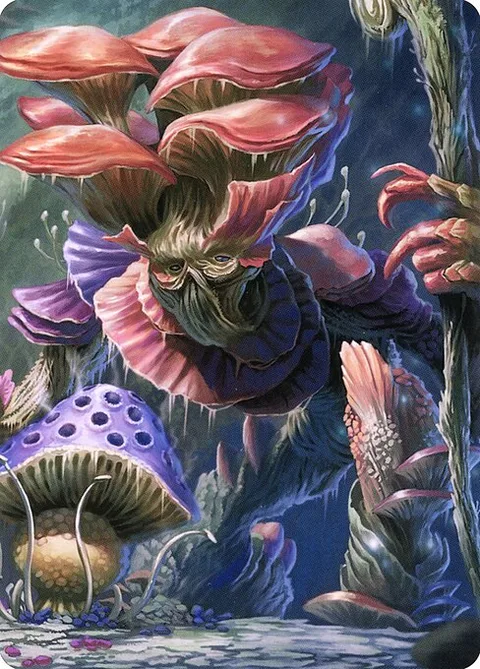 Myconid Spore Tender // Myconid Spore Tender, card 24 from Battle for Baldur's Gate Art Series