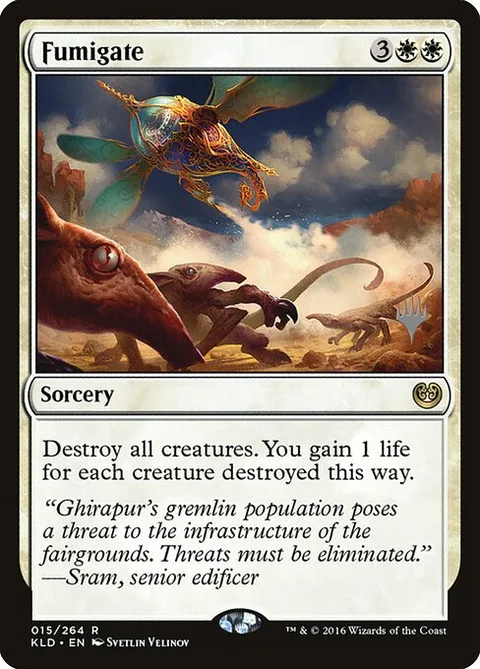 Fumigate, carte 15p de Kaladesh Promos