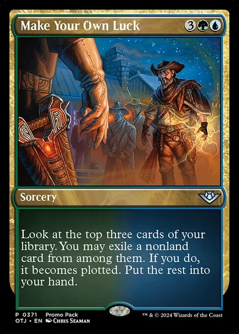 Make Your Own Luck, card 371 from Outlaws of Thunder Junction