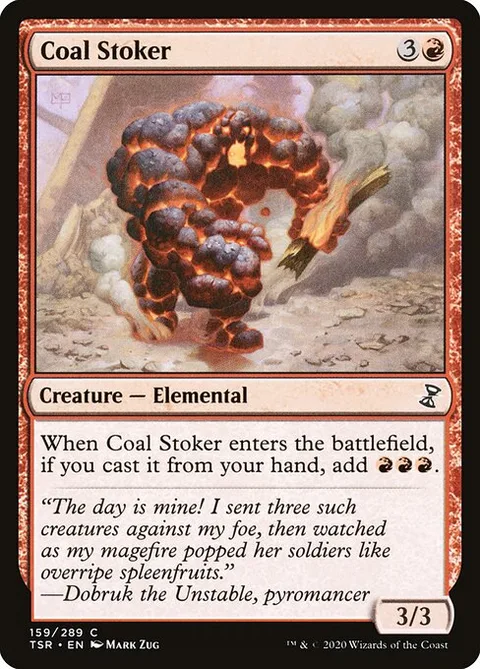 Coal Stoker, card 159 from Time Spiral Remastered