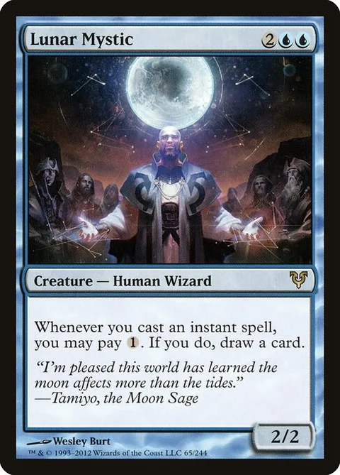 Lunar Mystic, carte 65 de Avacyn Restored