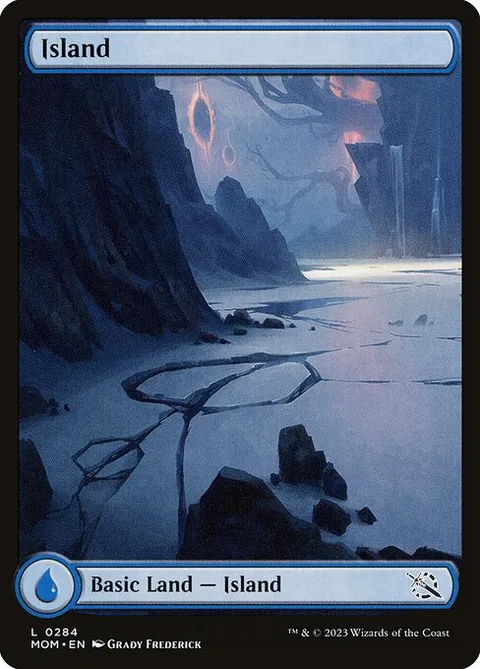 Island, carte 284 de March of the Machine
