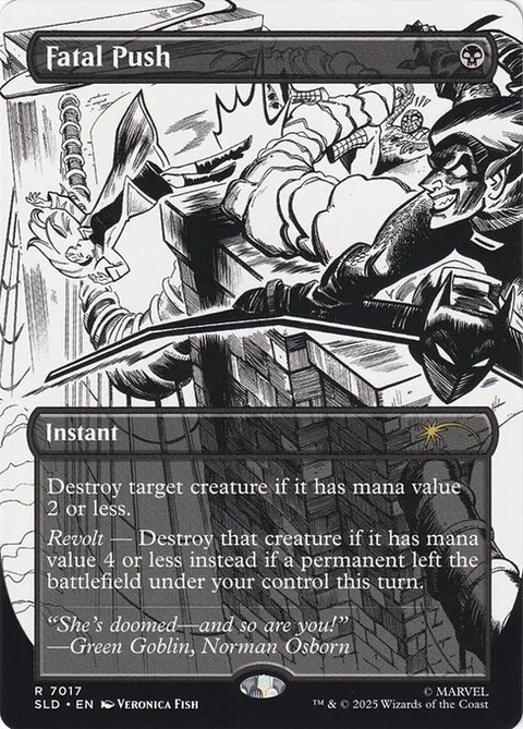 Fatal Push, carte 7017 de Secret Lair Drop