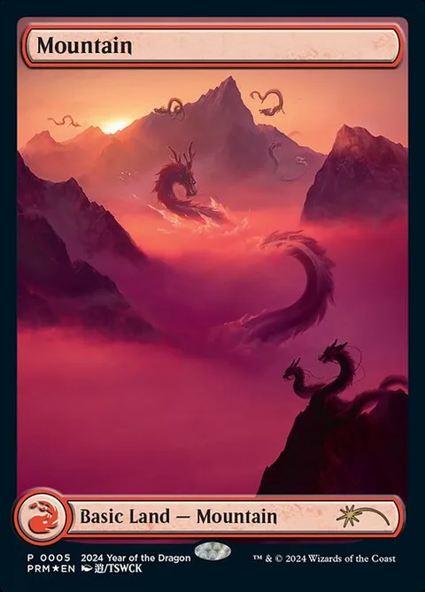 Mountain, carte 5 de Year of the Dragon 2024