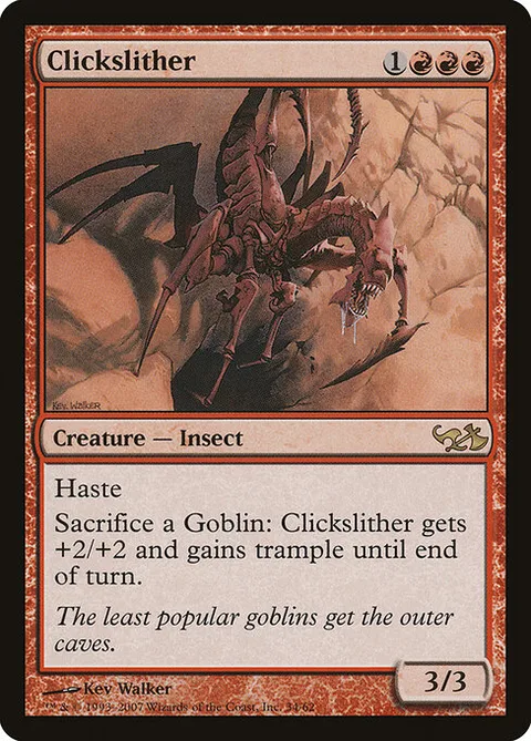 Clickslither, carte 34 de Duel Decks: Elves vs. Goblins