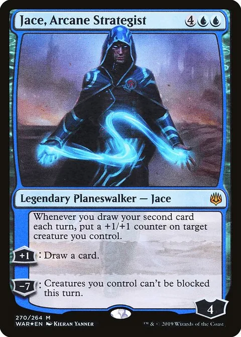 Jace, Arcane Strategist, card 270 from War of the Spark
