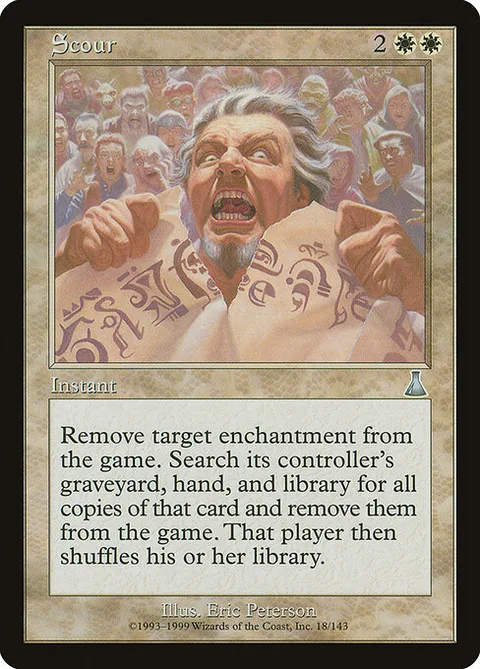 Scour, carte 18 de Urza's Destiny