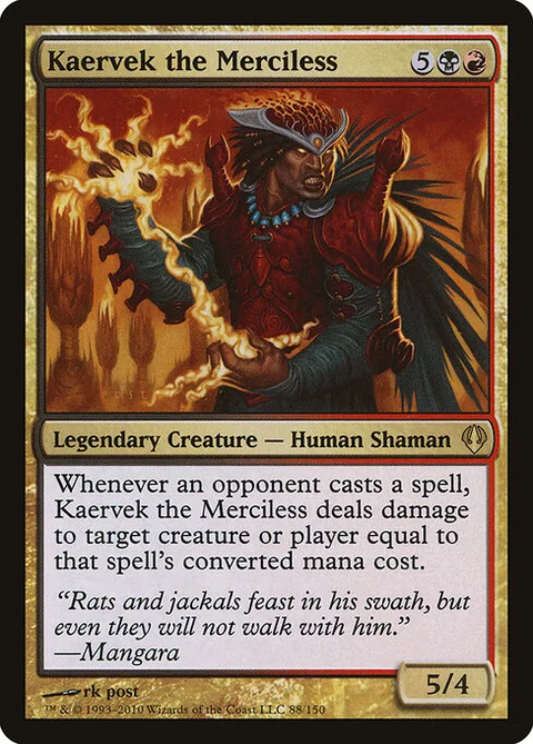 Kaervek the Merciless, carte 88 de Archenemy