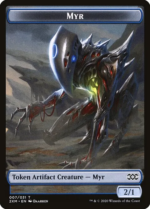 Myr, carte 7 de Double Masters Tokens
