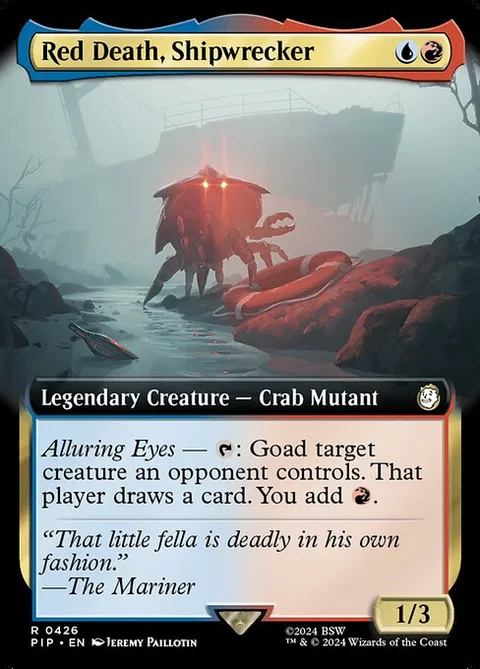 Red Death, Shipwrecker, card 426 from Fallout