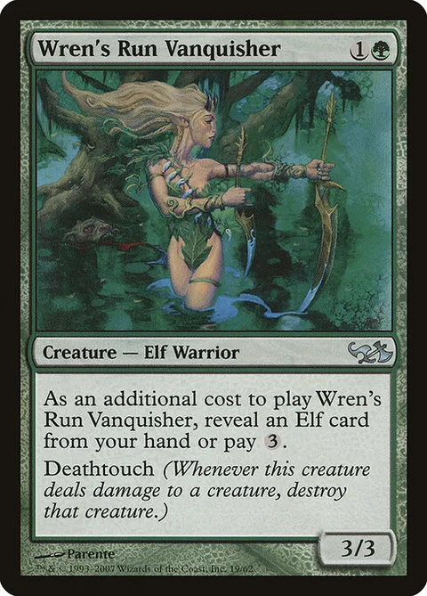 Wren's Run Vanquisher, carte 19 de Duel Decks: Elves vs. Goblins