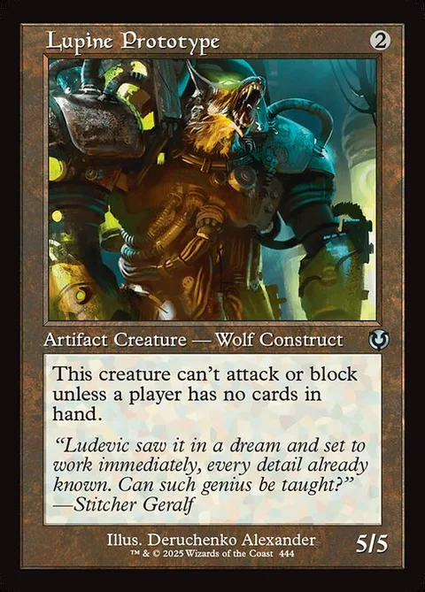 Lupine Prototype, card 444 from Innistrad Remastered