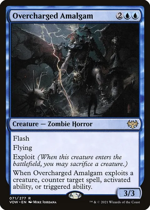 Overcharged Amalgam, carte 71 de Innistrad: Crimson Vow