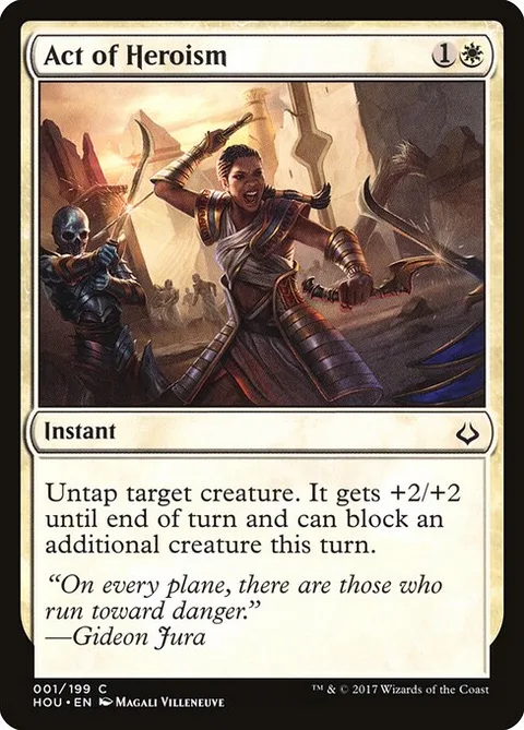 Act of Heroism, carte 1 de Hour of Devastation