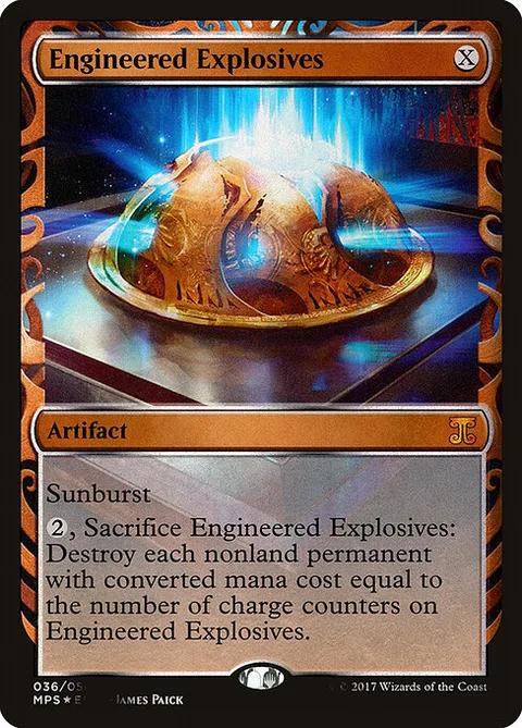 Engineered Explosives, card 36 from Kaladesh Inventions