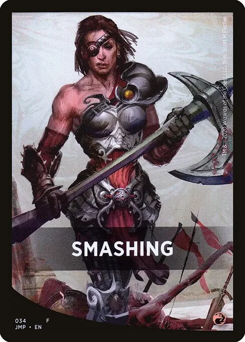 Smashing, carte 34 de Jumpstart Front Cards