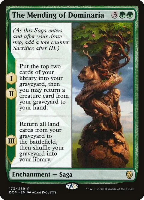 The Mending of Dominaria, card 173 from Dominaria
