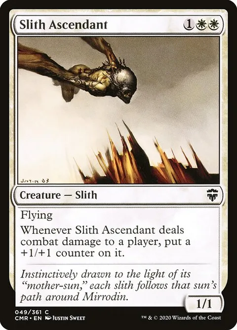 Slith Ascendant, card 49 from Commander Legends