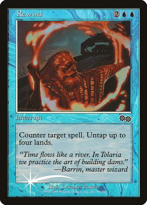 Rewind, card 6 from Arena League 1999