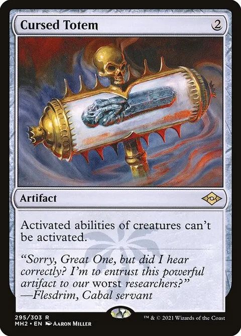 Cursed Totem, carte 295 de Modern Horizons 2