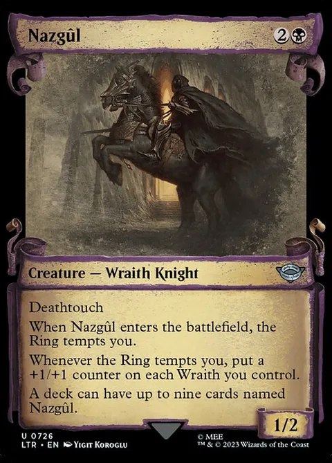 Nazgûl, card 726 from The Lord of the Rings: Tales of Middle-earth