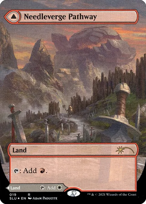 Needleverge Pathway // Pillarverge Pathway, card 19 from Secret Lair: Ultimate Edition