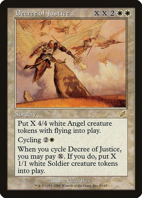 Decree of Justice, card 8 from Scourge