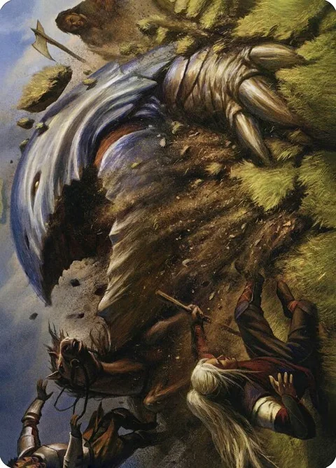 Bulette // Bulette, card 16 from Adventures in the Forgotten Realms Art Series