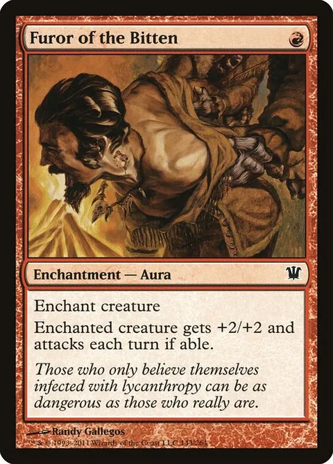 Furor of the Bitten, carte 143 de Innistrad