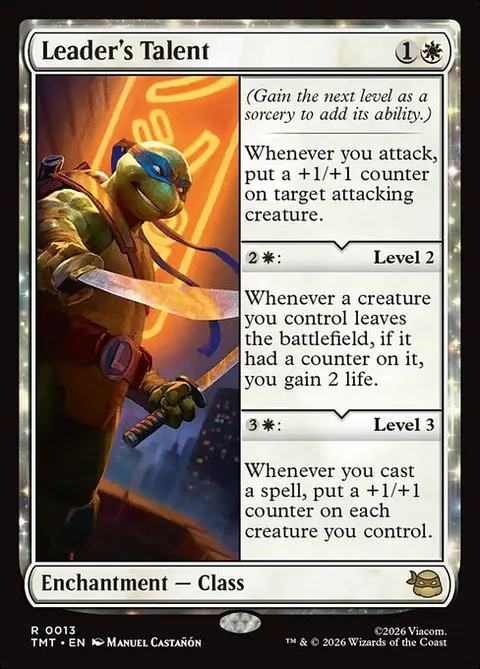Leader's Talent, carte 13 de Teenage Mutant Ninja Turtles