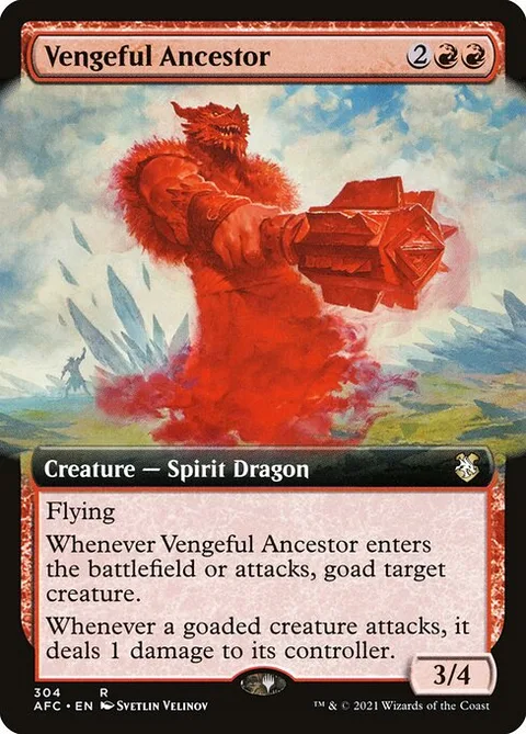 Vengeful Ancestor, card 304 from Forgotten Realms Commander